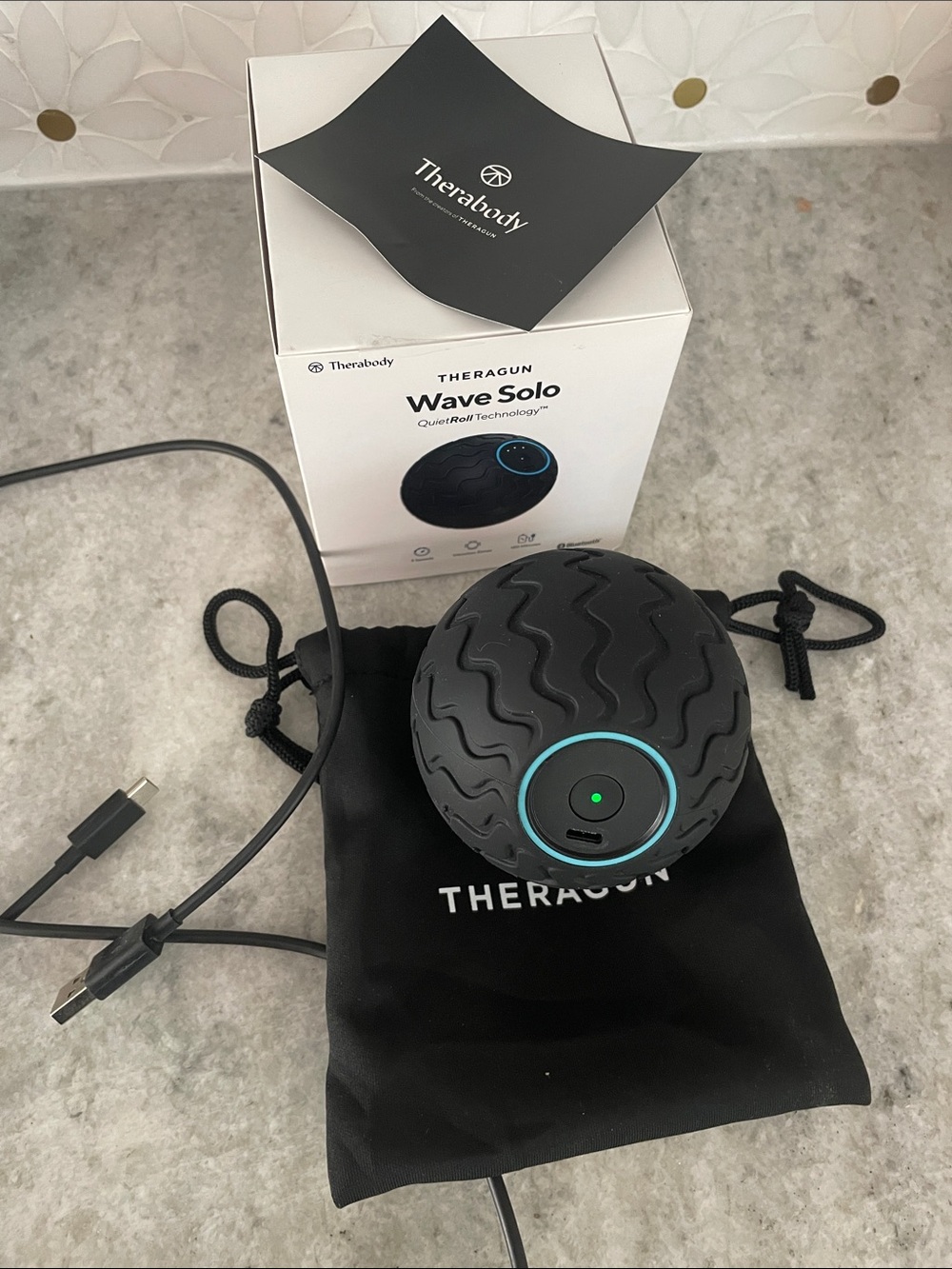 NWT Therabody Wave Solo Portable Massage Ball